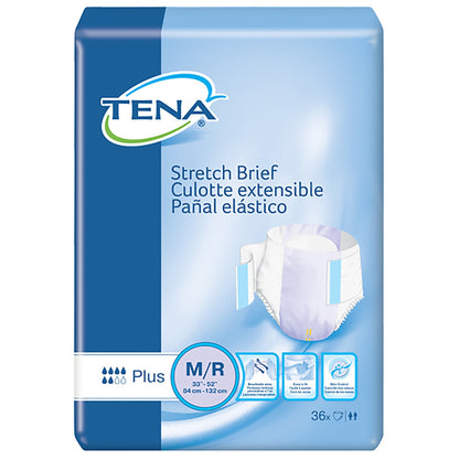 TENA Stretch Plus Incontinence Briefs