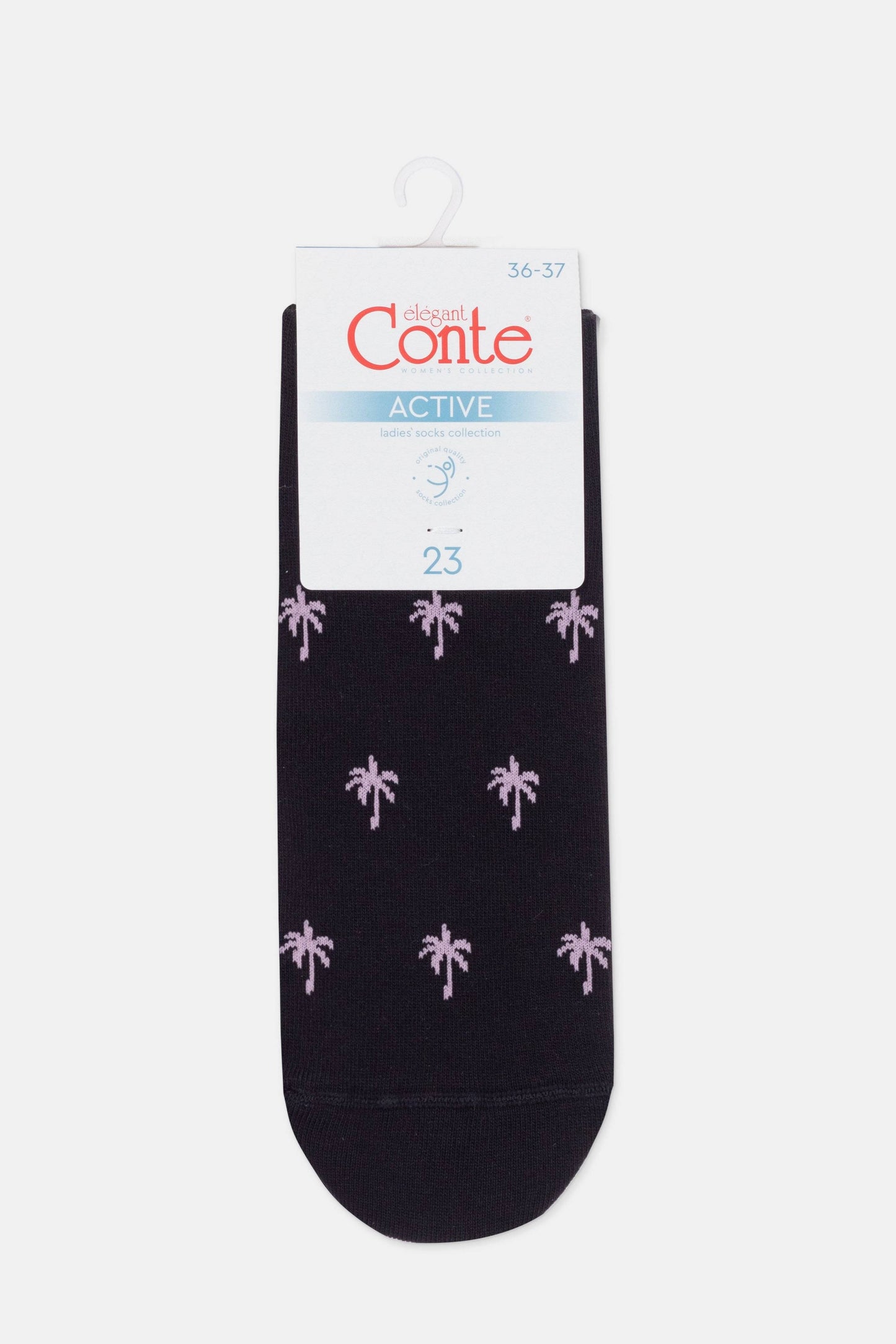 Cotton Ankle Socks Conte Active - 589 Palm Trees