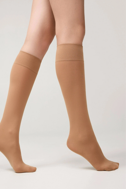 Knee Highs Conte Microfibra 50 Den (1 pair)
