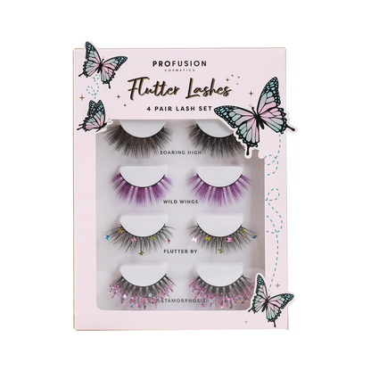Empowered Butterfly | Flutter Lashes 4 pair Lash Set
