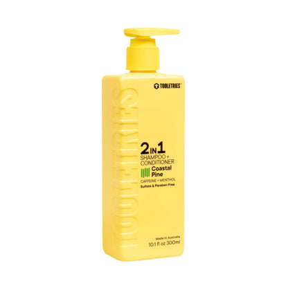TOOLETRIES 2 in 1 Shampoo & Conditioner Coastal Pine