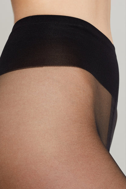 Tights Conte Top 20 Den - Low Waist Adjustable Belt