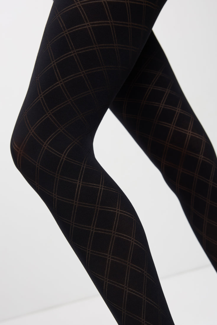 Fantasy Tights Conte Travel - Geometric Pattern