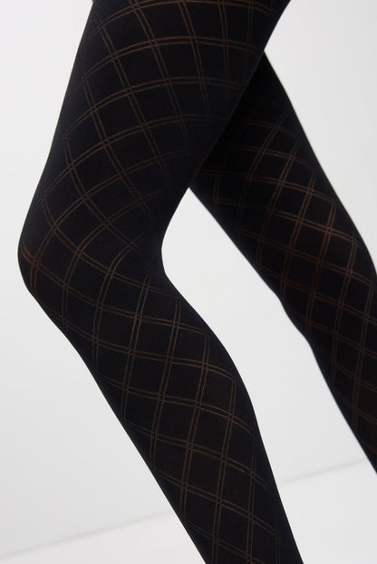 Fantasy Tights Conte Travel - Geometric Pattern