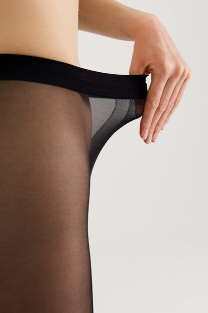 Fantasy Tights Conte True Love - Tattoo Style Print