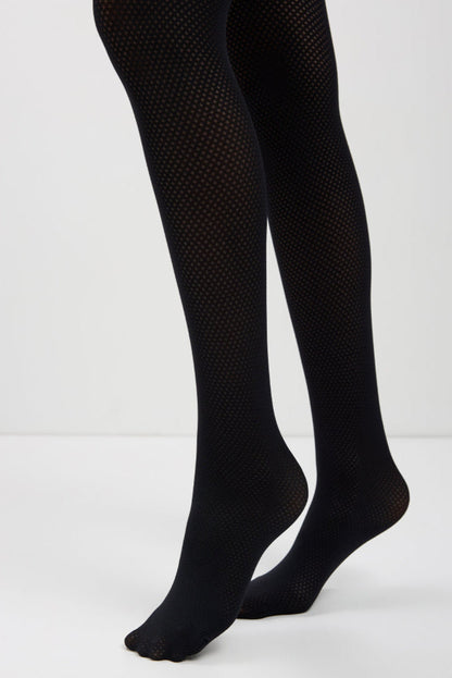 Fantasy Tights Conte Twist - Openwork Geometric Pattern "Diamonds"