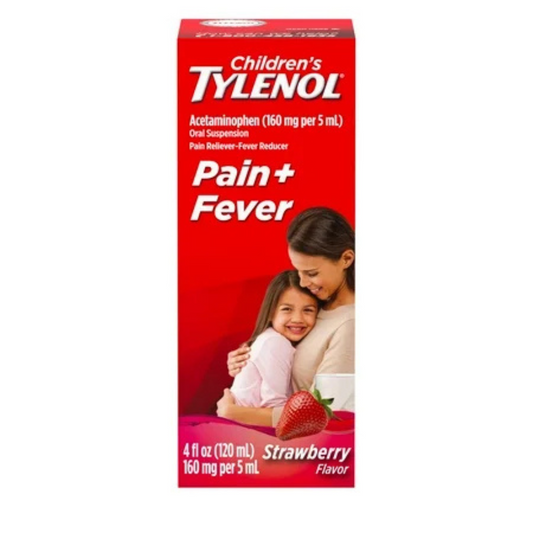 TYLENOL Children’s Suspension, Strawberry (4 oz)