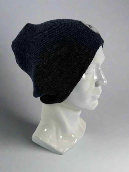 Tactical H Stitch Uncuffed Beanie, Knit Winter Hat