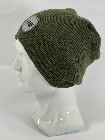 Tactical H Stitch Uncuffed Beanie, Knit Winter Hat