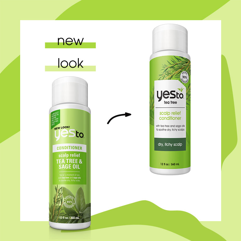 tea tree scalp relief conditioner with tea tree and sage oils to soothe dry, itchy scalps