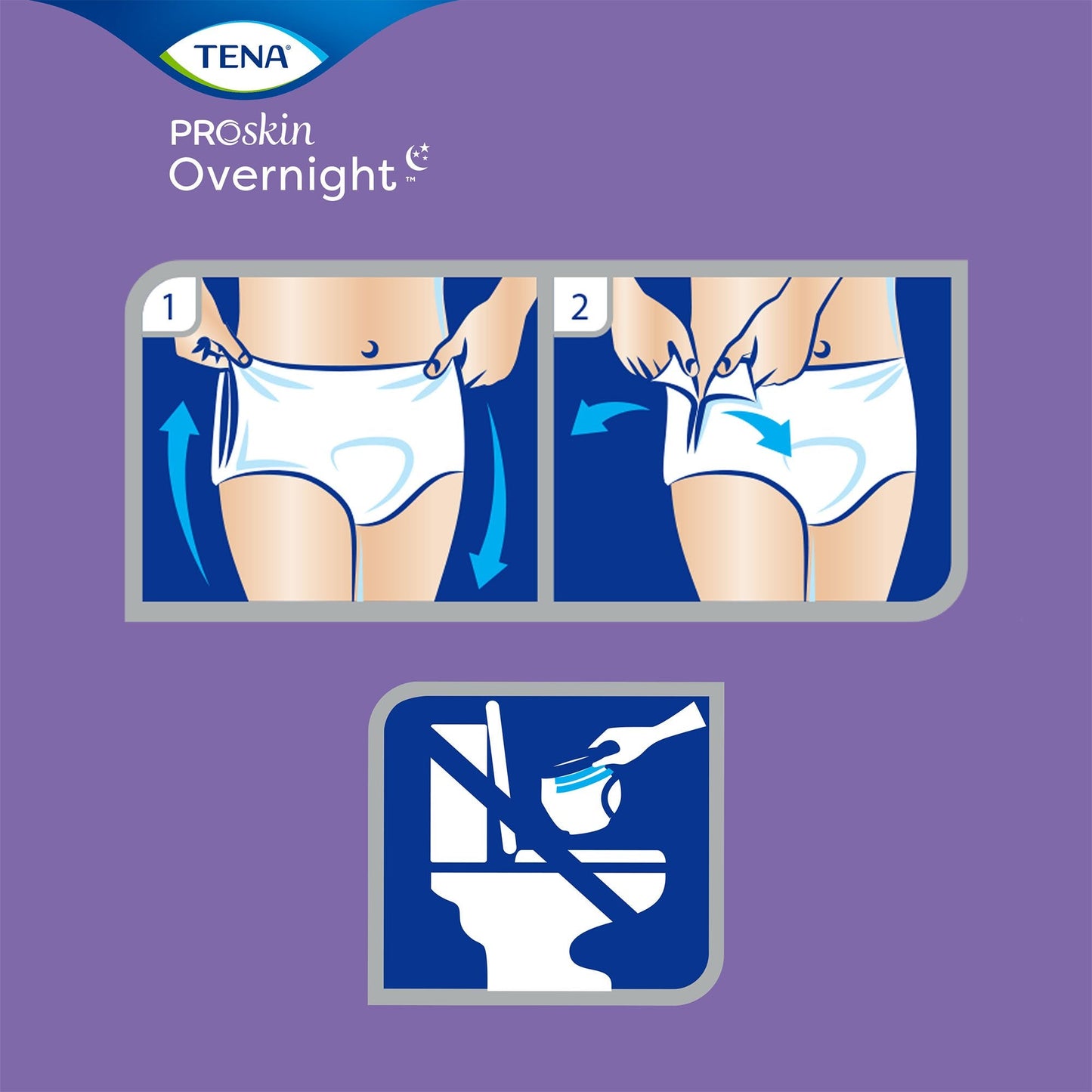 TENA ProSkin Overnight Super Protective Underwear
