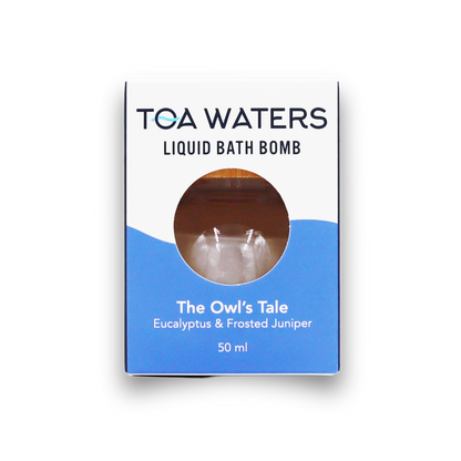 The Owl's Tale Liquid Bath Bomb - Eucalyptus, Vanilla, and Frosted Juniper