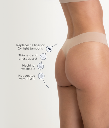 Leakproof Seamless Thong