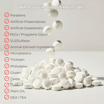 Fresh Minty Yuzu Toothpaste Tablets