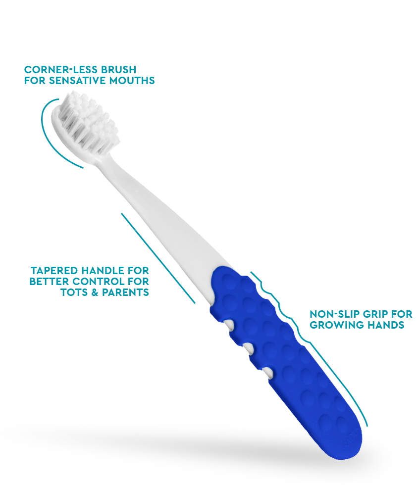 Totz Plus® - Toothbrush for 3 Year Old