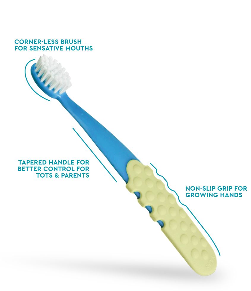 Totz Plus® - Toothbrush for 3 Year Old