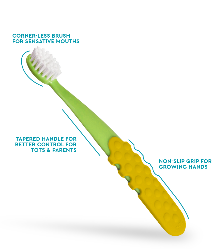 Totz Plus® - Toothbrush for 3 Year Old