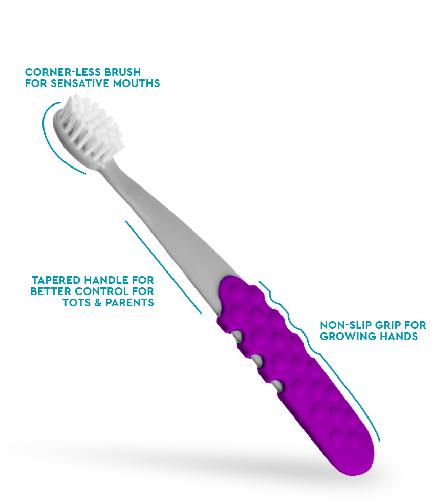 Totz Plus® - Toothbrush for 3 Year Old