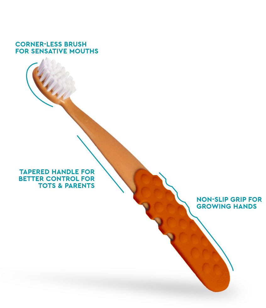 Totz Plus® - Toothbrush for 3 Year Old