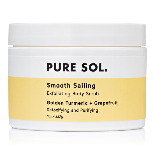 Smooth Sailing Turmeric + Grapefruit Salt Body Scrub