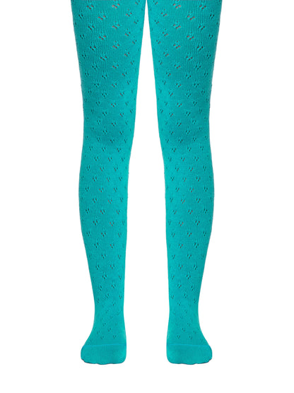 #7С-80СП(404) - Miss Conte-Kids Openwork Cotton Tights For Girls 2yr.-4yr.