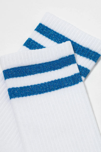 Conte Cotton Long Socks Active 157 - Lurex Stripes