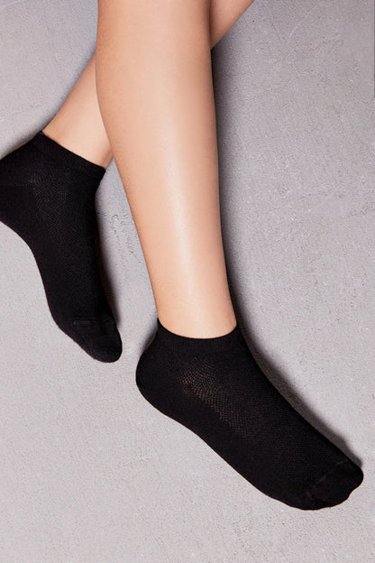 Cotton Ankle Socks Conte Active - Mesh Pattern 484