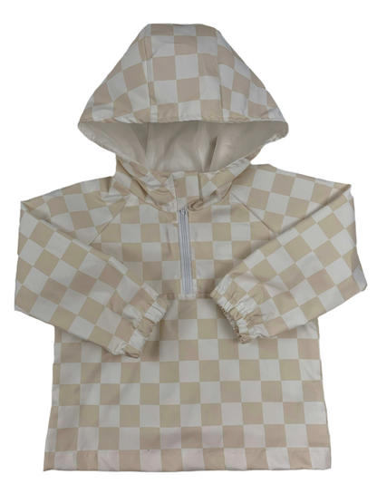 CheckerClub Jacket | Toddler Checkered Raincoat