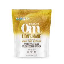 Om Lion's Mane Organic Mushroom Powder - 7.05 Oz