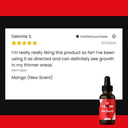 Hair Growth Oil for Scalp, Waves & Coarse Hair