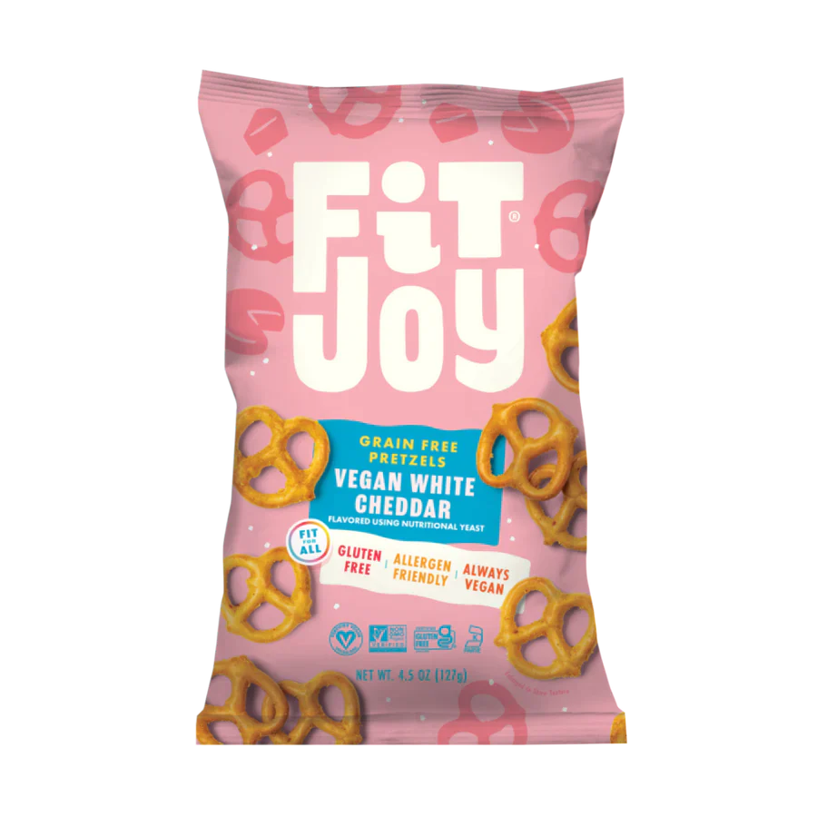 FitJoy Protein Twist Granola/Fruit White Chocolate Covered - 4.5 Oz (Pack of 12)