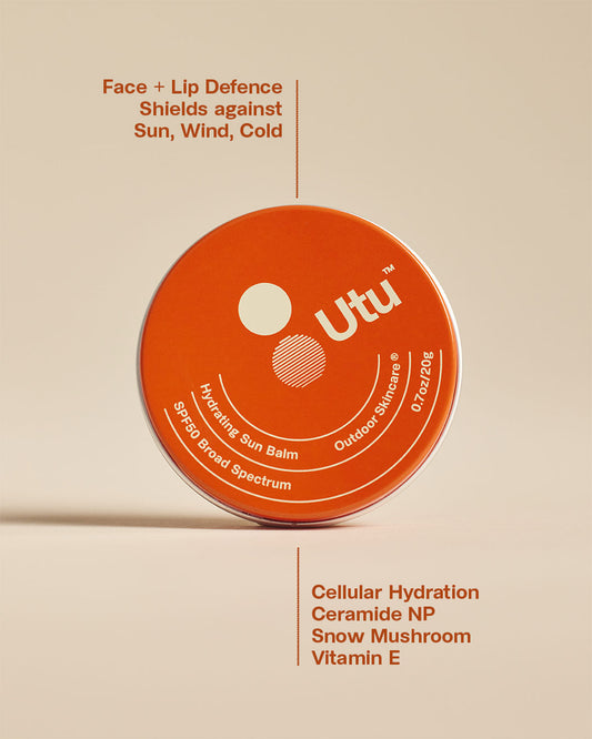 Hydrating Sun Balm  Face & Lip Protector  SPF50 Mineral Sunscreen