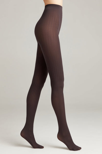 Fantasy Tights Conte Voyage - With Relief Vertical Weave