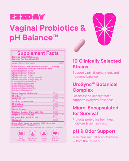 Vaginal Probiotics & pH Balance™