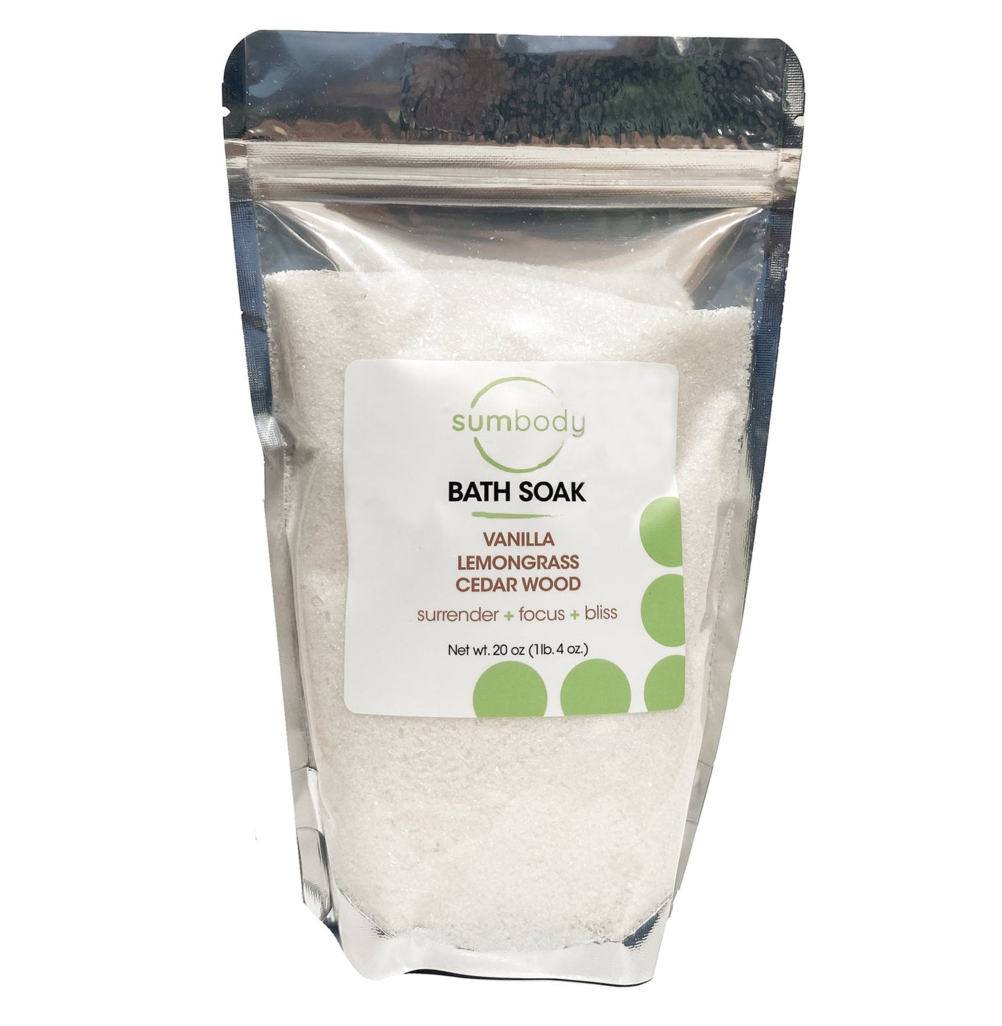 20oz Aromatherapy Bath Salts