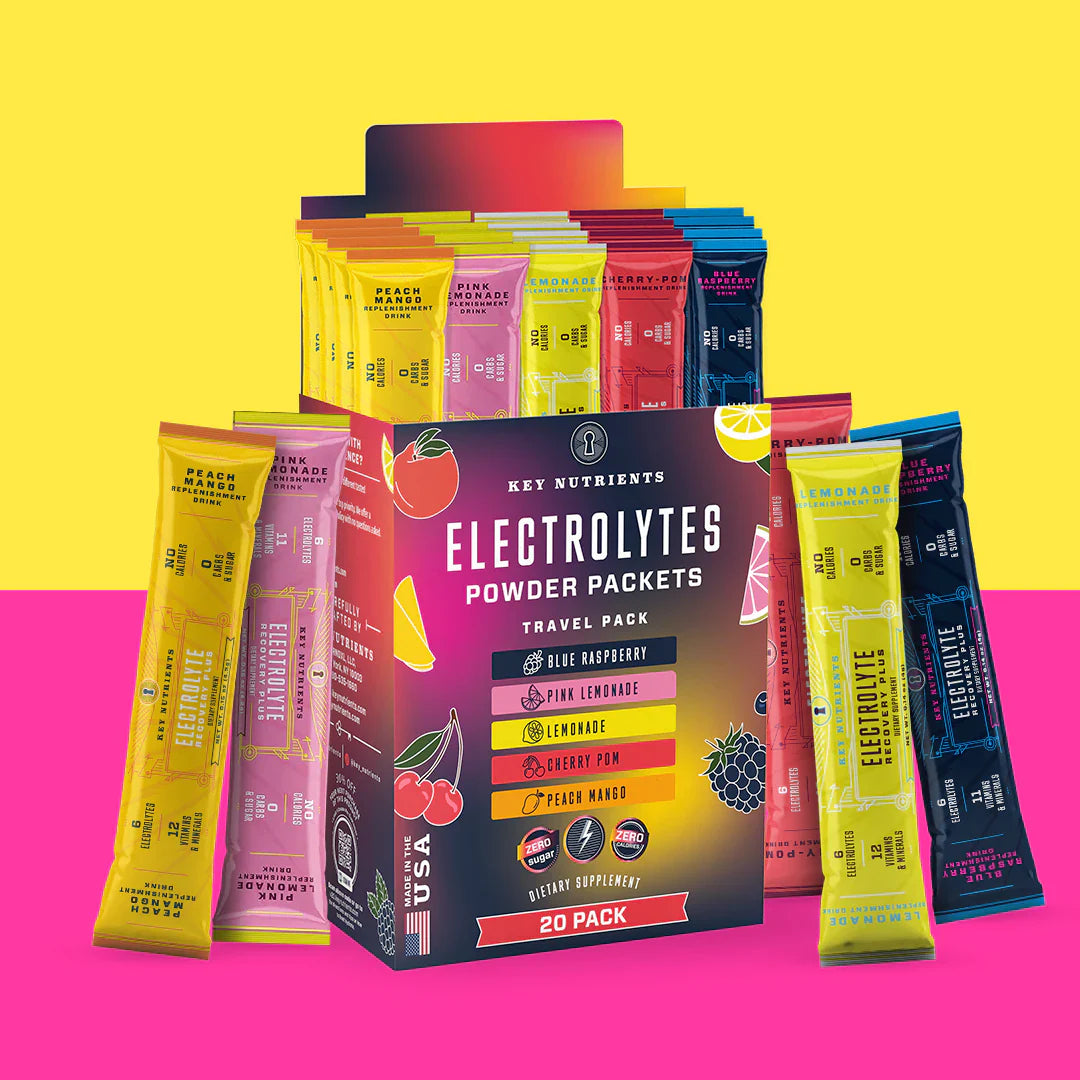 Electrolyte Recovery Plus Powder Travel Packets