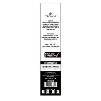 CWG05- HIGHLIGHTER/CONTOUR BRUSH