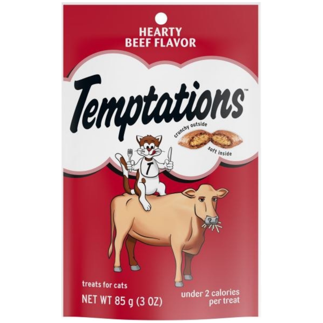 Whiskas Temptations Hearty Beef (3 oz)