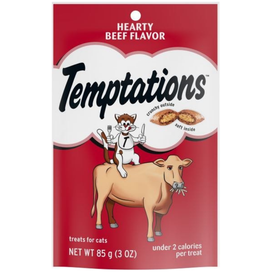 Whiskas Temptations Hearty Beef (3 oz)