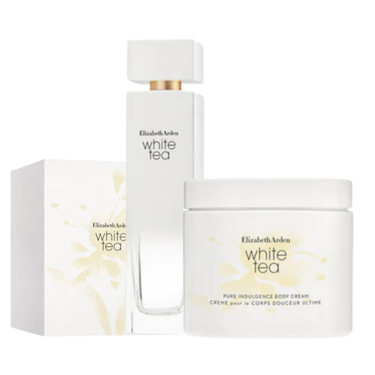 White Tea Set by Elizabeth Arden