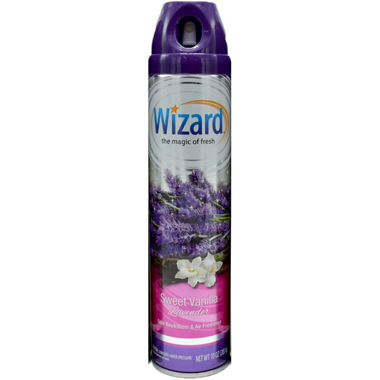 Wizard Air Freshener Spray – Sweet Vanilla (10oz)