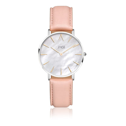 "MUMBAI" WOMEN`S LEATHER BAND WATCH