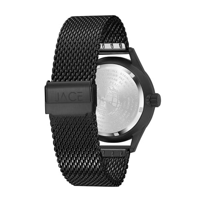"BORNEO" MEN`S MESH BAND WATCH