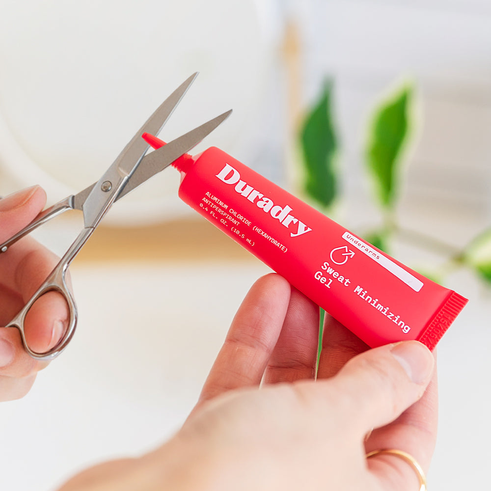 Sweat Minimizing Gel