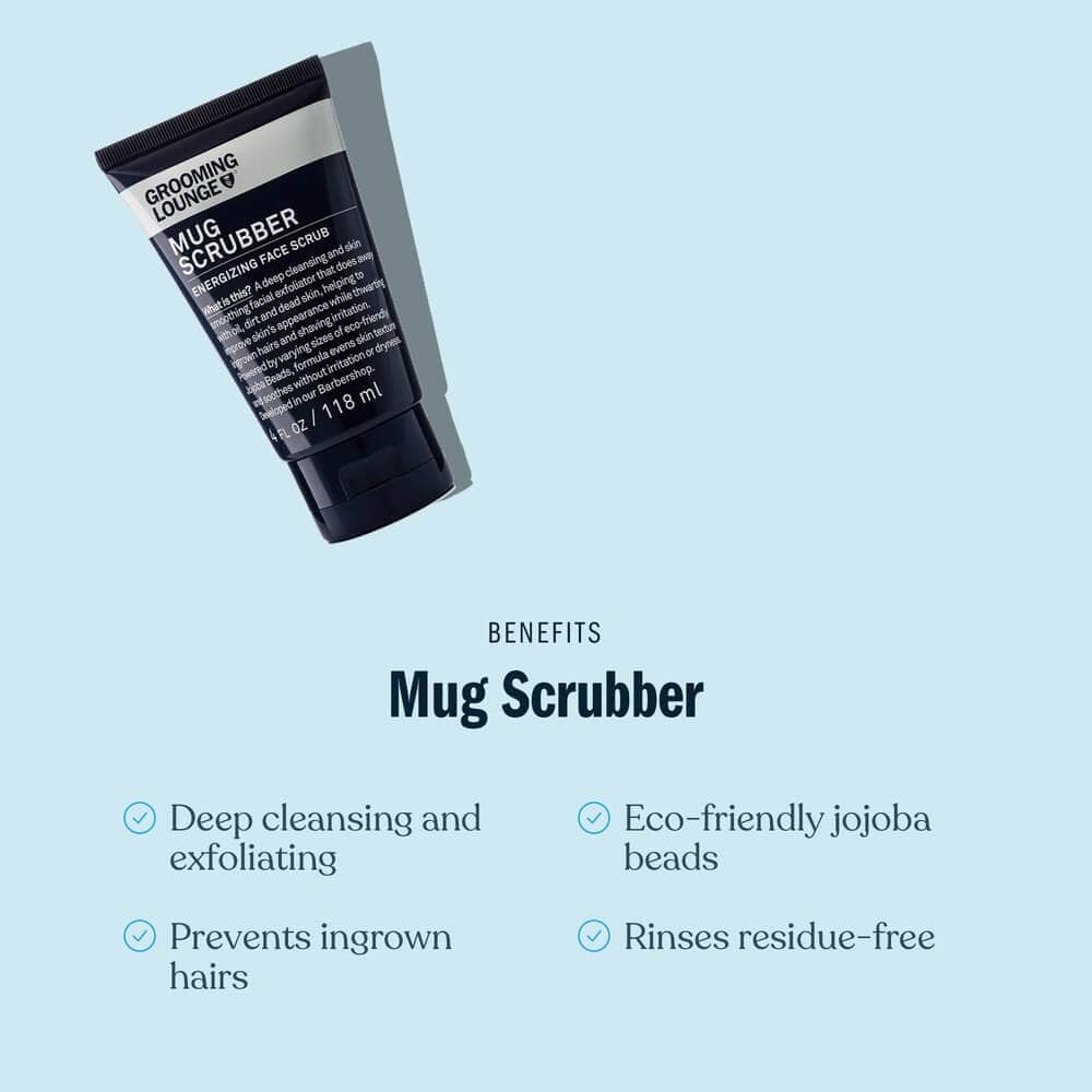 Grooming Lounge Mug Scrubber - Best Skin Scrub For Men