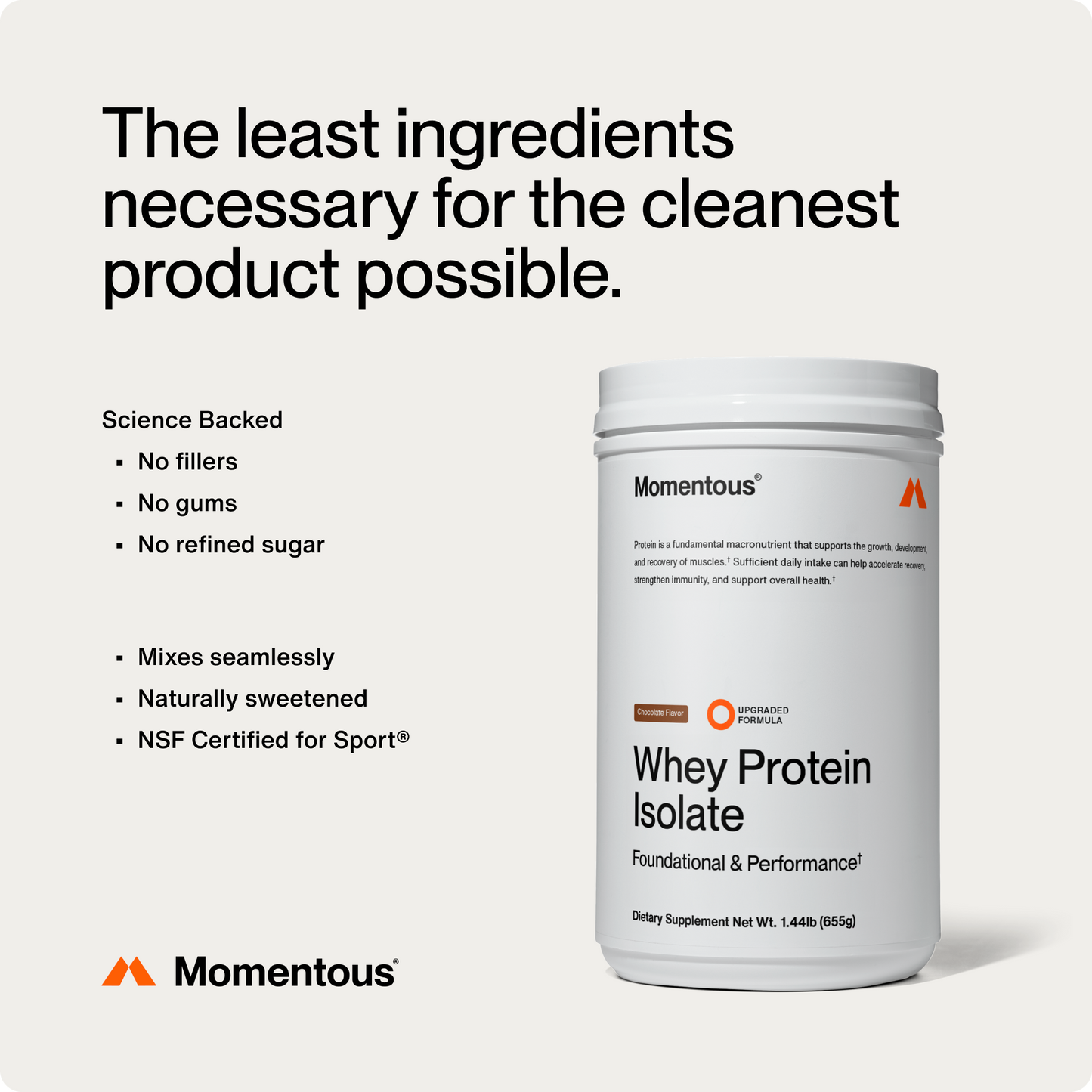 Grass-Fed Whey Protein Isolate Powder