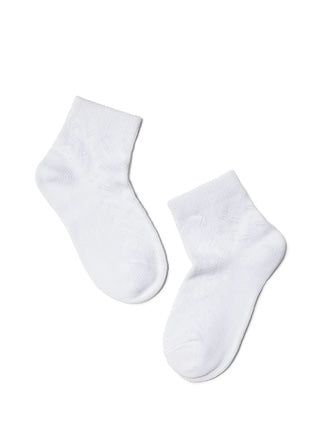 Conte-Kids Miss #7С-76СП(113) - Lot of 2 pairs Cotton Openwork Ajour Socks For Girls