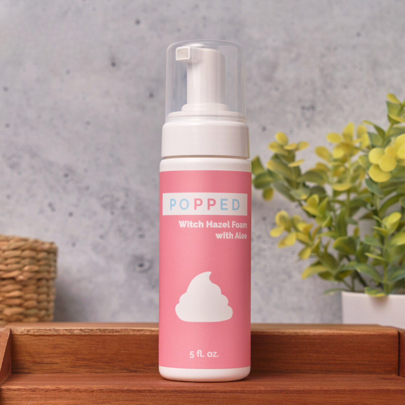 Witch Hazel Foam with Aloe, 5 fl oz