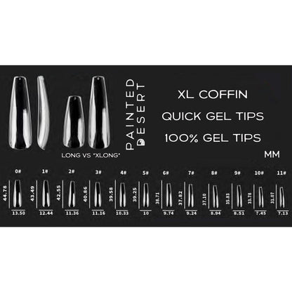 XL Coffin Quick Gel Tips