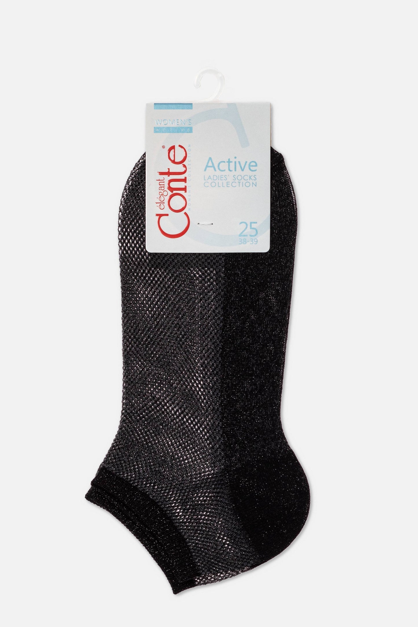 Ankle Socks Conte Active - 277 Viscose With Openwork Weaving